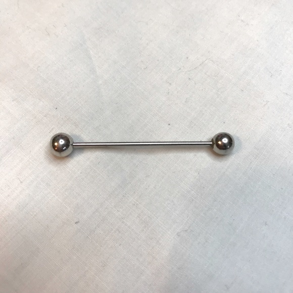 Unique Silver Ball Twist Earring or Ear Crawler - Picture 1 of 3